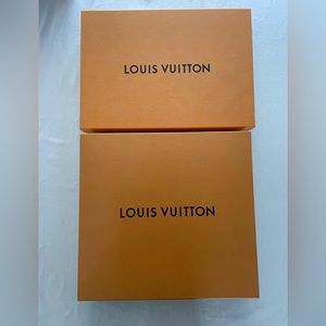 Authentic Louis Vuitton box duo